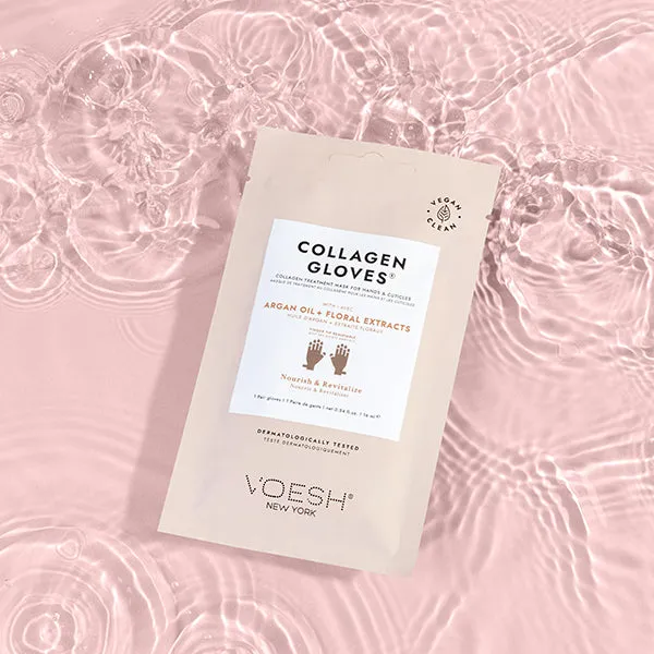 Voesh Deluxe Collagen Gloves with Argan oil