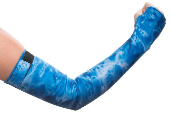 Womens Arm Hand UV Protection Long Sun Sleeves | Aqua Design