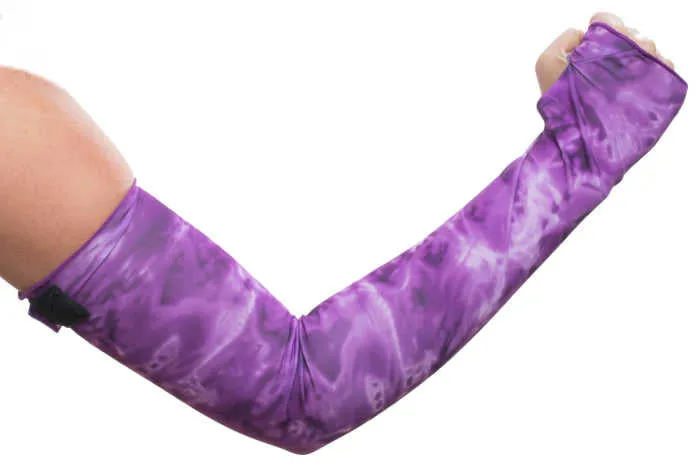 Womens Arm Hand UV Protection Long Sun Sleeves | Aqua Design